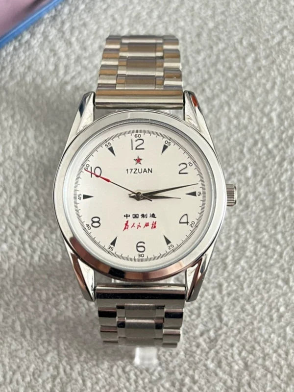 Vintage 7120 Manual Wind Men's Watch Serve the People Commemorative 90s NOS