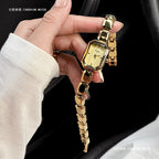 GESMART Women's Small Square Bracelet Quartz Watch Luxury Style Fashion Trendy Ladies Wristwatch
