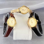 Golden Anchor Ladies Manual Wind Mechanical Watch Vintage 90s Student NOS