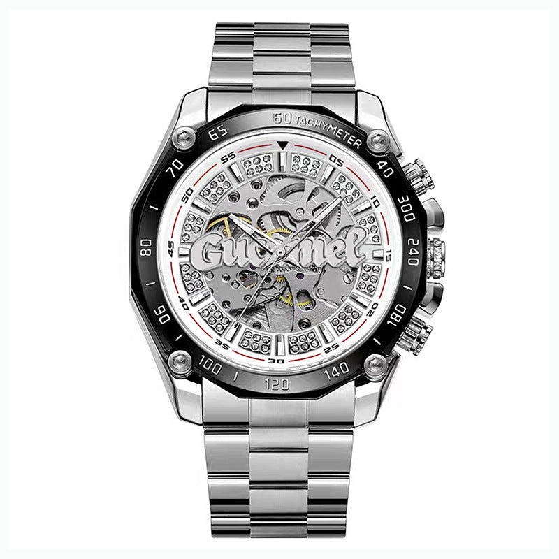 GESMART Men's Automatic Mechanical Watch European American Style Fashion Trendy