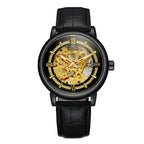 GESMART Men's New Skeleton Automatic Mechanical Watch European American Fashion