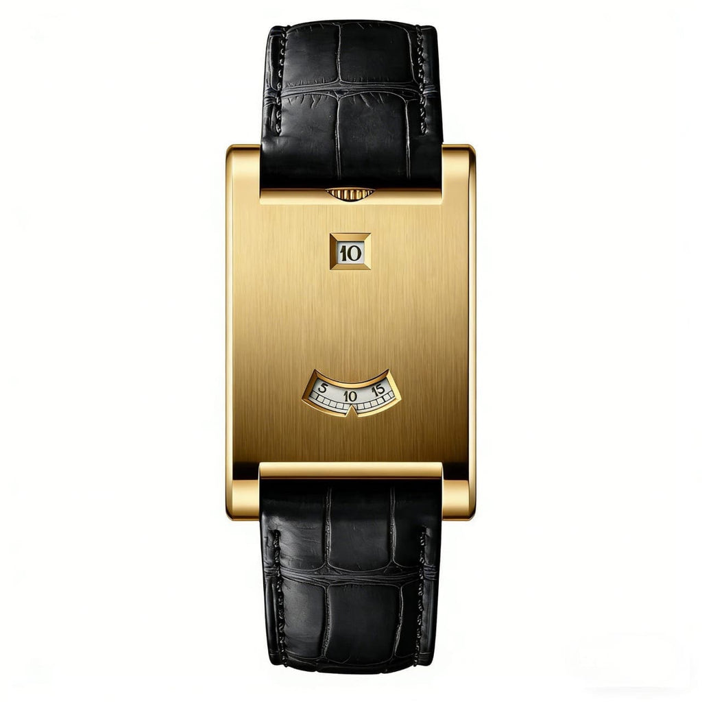 Unisex Minimalist Square Couple Quartz Watch