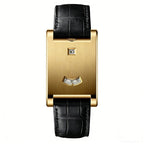 Unisex Minimalist Square Couple Quartz Watch