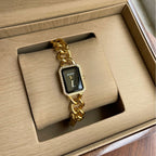 GESMART Women's Square Sugar Bracelet Quartz Fashion Jewelry Watch Trendy Retro Ladies