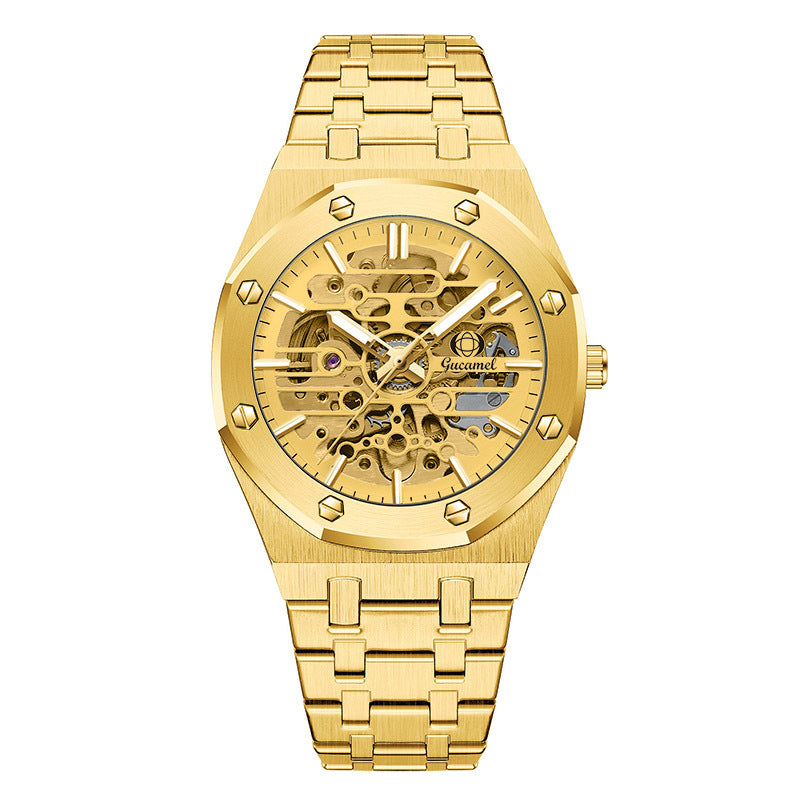GESMART Men's High End Skeleton Automatic Mechanical Watch Fashion Trendy