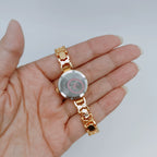 Baoshihua Ladies Manual Wind Mechanical Gold Watch Vintage 90s NOS