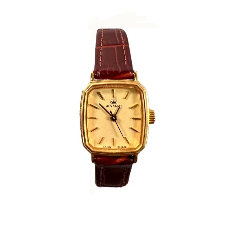 Golden Anchor Ladies Manual Wind Mechanical Watch Vintage Retro Qingdao NOS