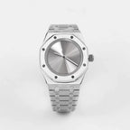 No Logo Men's 41mm Mechanical Watch Stainless Steel Case NH35/36 Movement