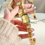 GESMART Women's Small Square Bracelet Quartz Watch Luxury Style Fashion Trendy Ladies Wristwatch