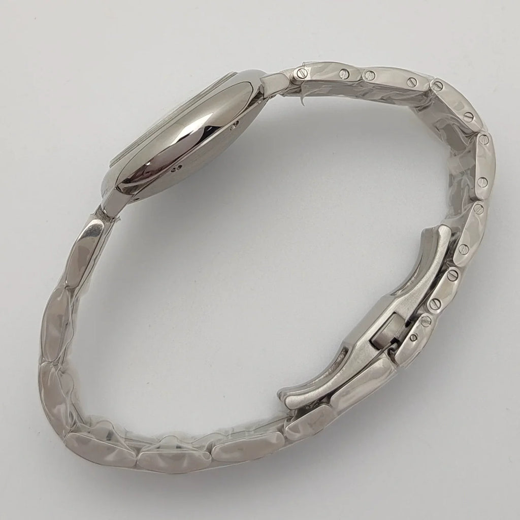 Ladies 33mm Watch Stainless Steel Case Bracelet Non-Luminous Hands NH05 Movement