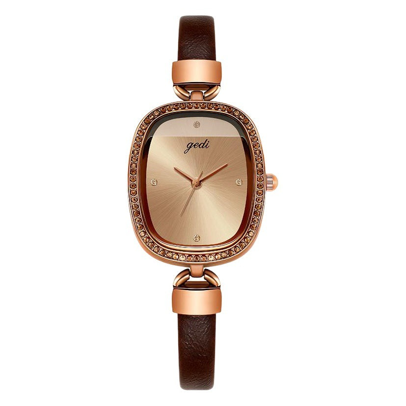 Women's Oval Creative Retro Minimalist Watch