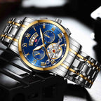 Men's Tourbillon-Style Manual Mechanical Watch