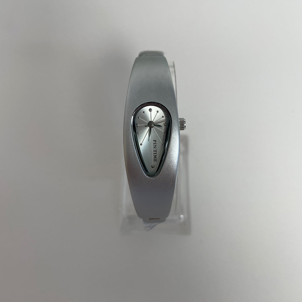 GESMART Unisex Y2K Water Drop Shape Watch Retro Trendy Niche Personality Water Resistant Bracelet Wristwatch