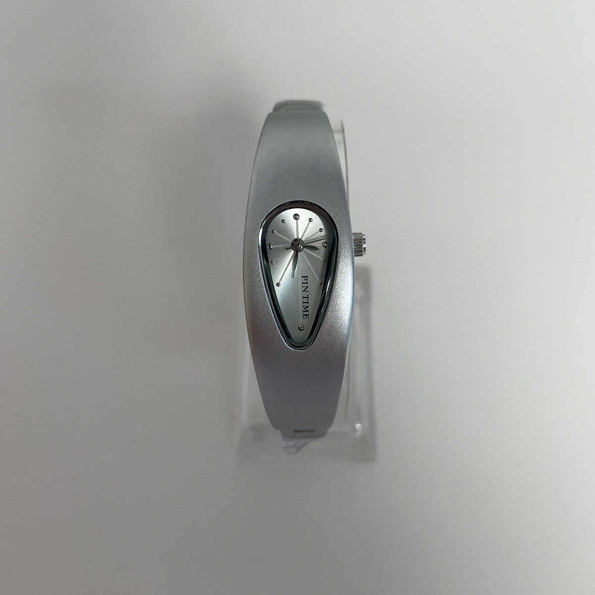 GESMART Unisex Y2K Water Drop Shape Watch Retro Trendy Niche Personality Water Resistant Bracelet Wristwatch