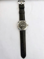 Men's 42mm Mechanical Watch NH35 Movement Sapphire Crystal Steel Case Green Lume
