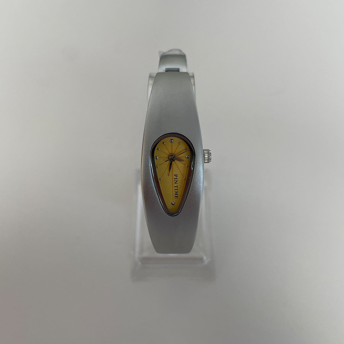 GESMART Unisex Y2K Water Drop Shape Watch Retro Trendy Niche Personality Water Resistant Bracelet Wristwatch