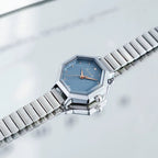 Women's Octagon Minimalist Steel-Band Quartz Watch