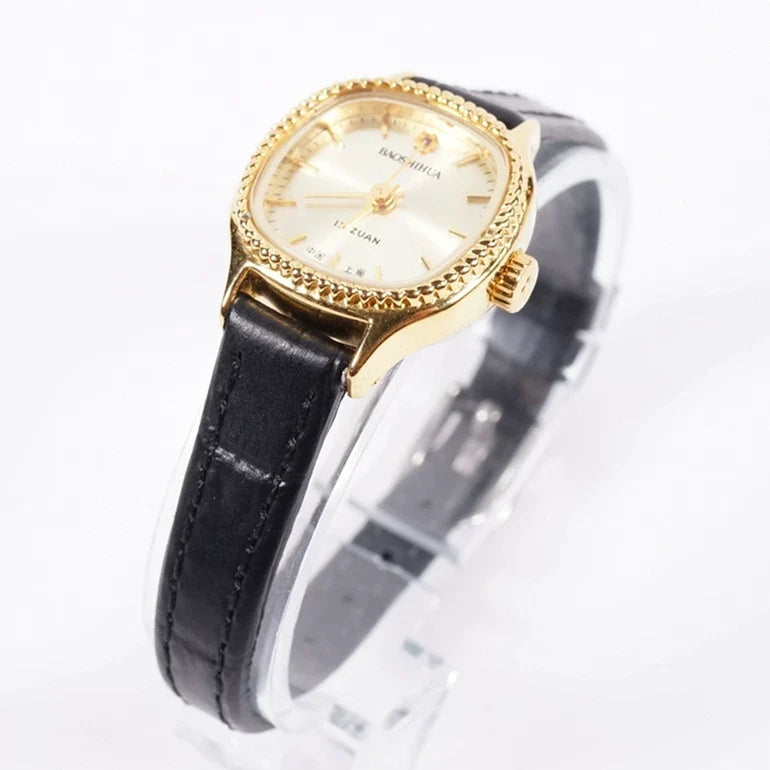 Baoshihua Ladies Manual Wind Mechanical Watch Vintage Retro Elegant Shanghai