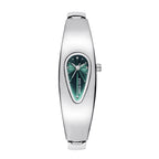 GESMART Unisex Y2K Water Drop Shape Watch Retro Trendy Niche Personality Water Resistant Bracelet Wristwatch