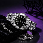 Men's Y2K Relief Claw-Shaped Waterproof Quartz Watch