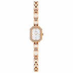 Women's Square Rhinestone Bracelet Watch