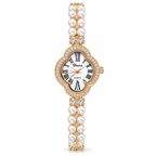 Women's Four-Leaf Clover Pearl Quartz Watch