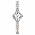 Women's Four-Leaf Clover Pearl Quartz Watch