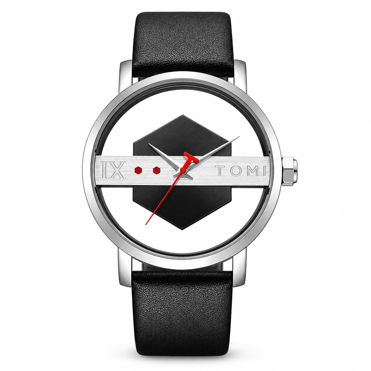 Unisex See-Through Skeleton Quartz Watch