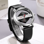 Unisex See-Through Skeleton Quartz Watch