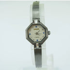 HAIDA Ladies Mechanical Watch Tungsten Color Black Dial Classic Fashion