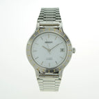 HAIDA Men's Automatic Mechanical Watch White Dial Steel Silver Indices NOS