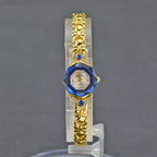 HAIDA Ladies Quartz Watch Sapphire Blue Vintage Fashion Shanghai NOS