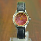 Tianjin Sea Gull Ladies Manual Wind Mechanical Watch Steel Leather Strap Classic
