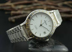 HAIDA Men's Automatic Mechanical Watch White Dial Steel Silver Indices NOS