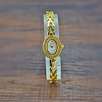 HAIDA Ladies Quartz Watch Heart-Shaped Crystal-Set Dial Fashion
