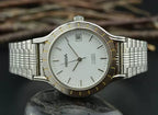 HAIDA Men's Automatic Mechanical Watch White Dial Steel Silver Indices NOS