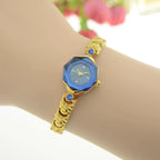 HAIDA Ladies Quartz Watch Sapphire Blue Vintage Fashion Shanghai NOS