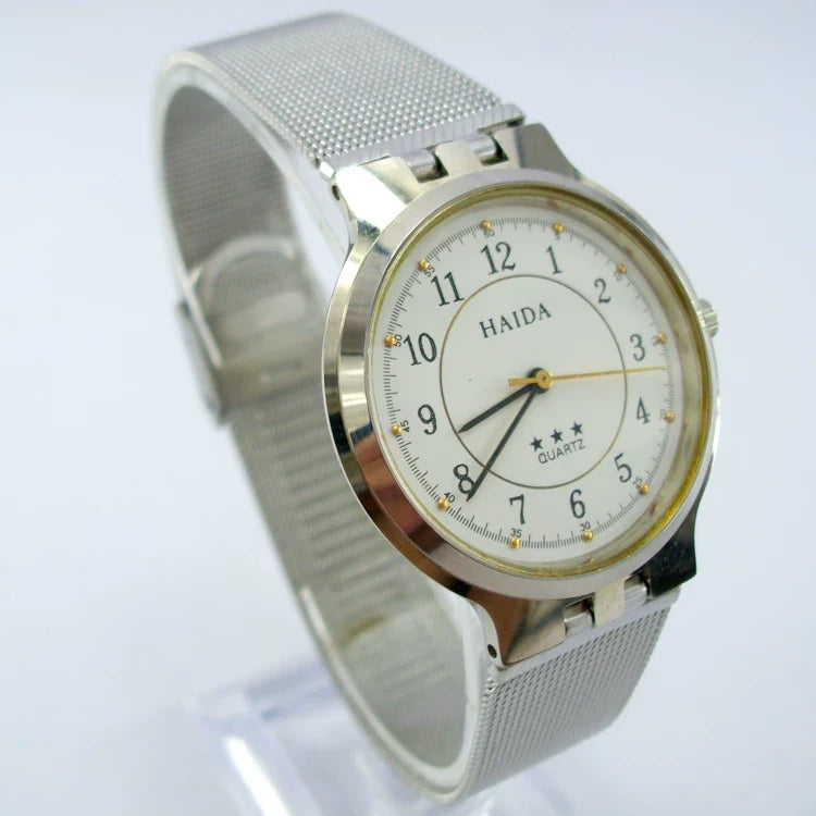 HAIDA Couple Quartz Watch Fashion Simple NOS Pair