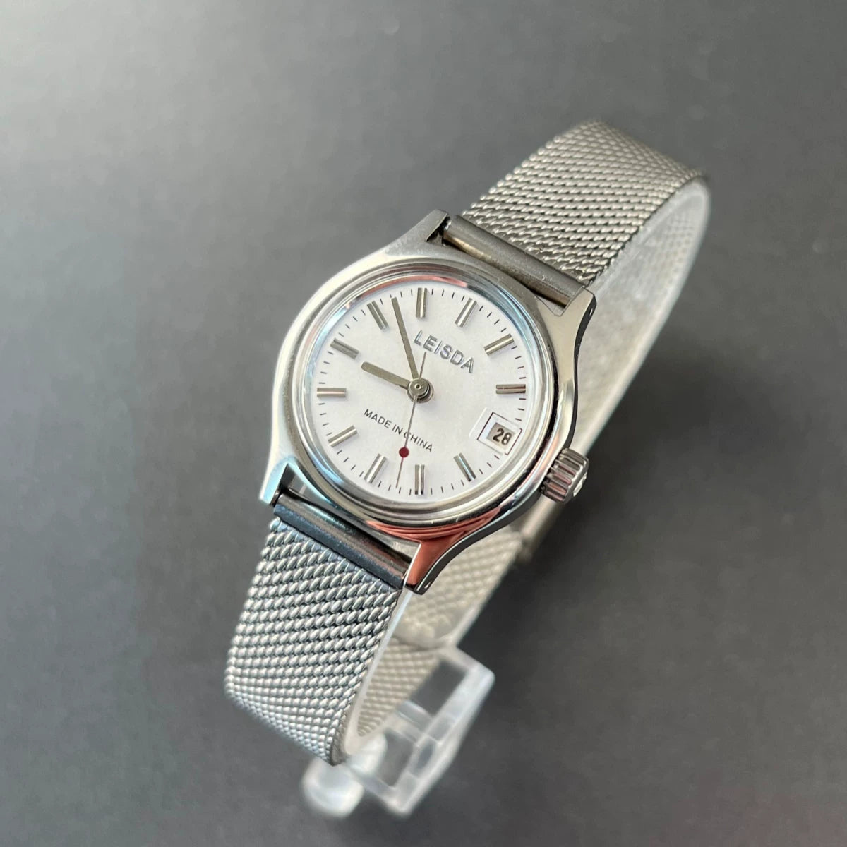 LEISDA Vintage Ladies Manual Wind Watch 19 Jewels Sea Gull Movement NOS