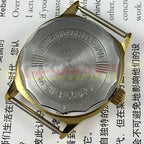 Classic 33mm Qionghua manual mechanical watch with 17 jewels and single calendar display