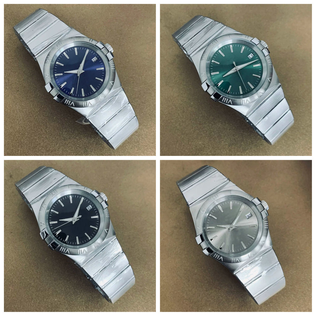 New Men's 40mm Mechanical Watch Sapphire Crystal Steel Case NH35
