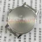 Shanghai Factory 32mm manual mechanical watch with 19 jewels, shock-resistant design for durability.
