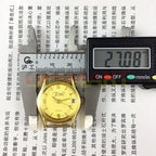 TAISHAN 26mm manual mechanical lady watch featuring 19 jewels, Roman numerals, and calendar display for elegant timekeeping.