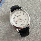 LEISDA 7120 Manual Wind Mechanical Watch Classic Vintage Student NOS