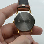 Vintage Red Commemorative Collectible Watch Imported Movement Limited Edition