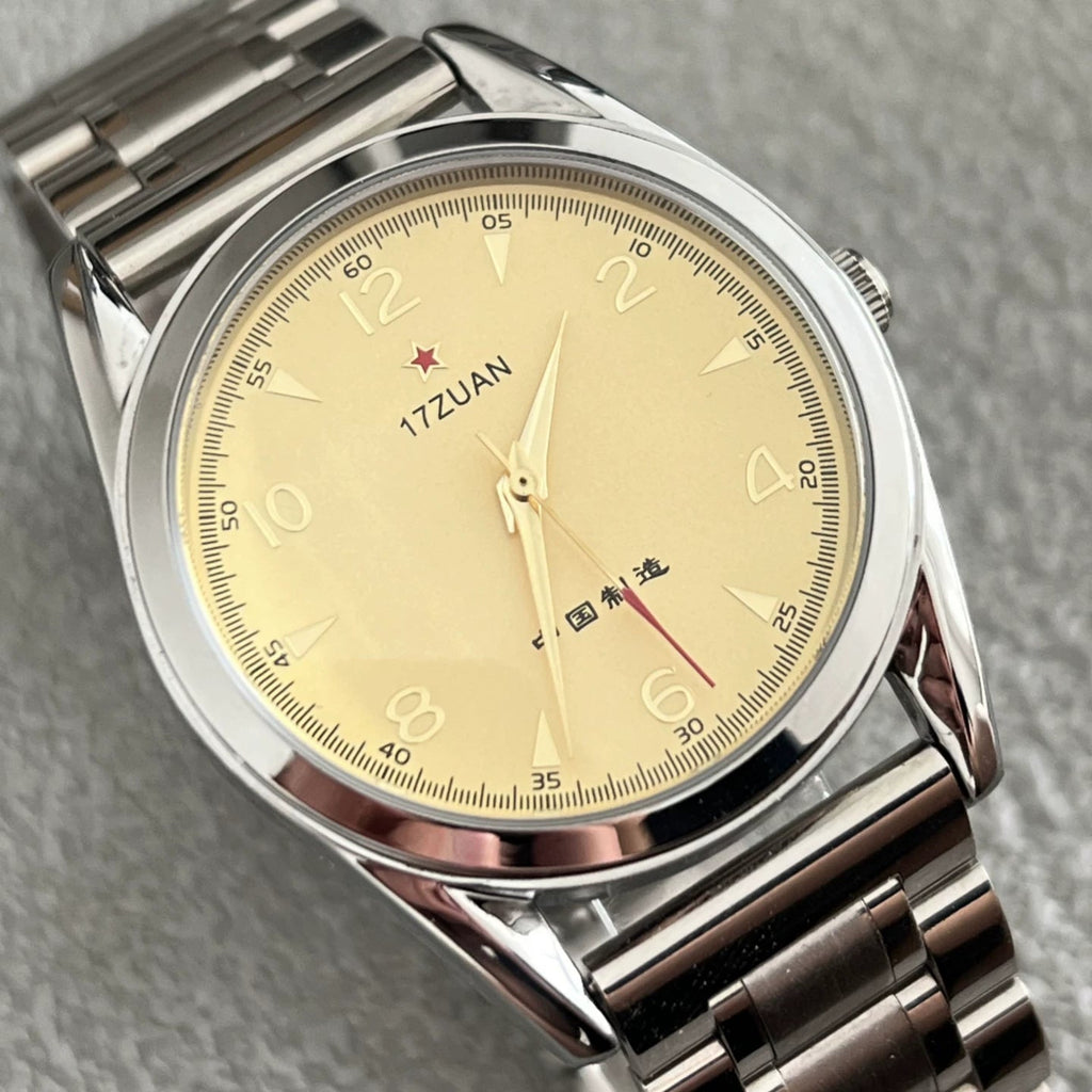 Vintage 7120 Manual Wind Military Men's Watch August 1st Commemorative NOS