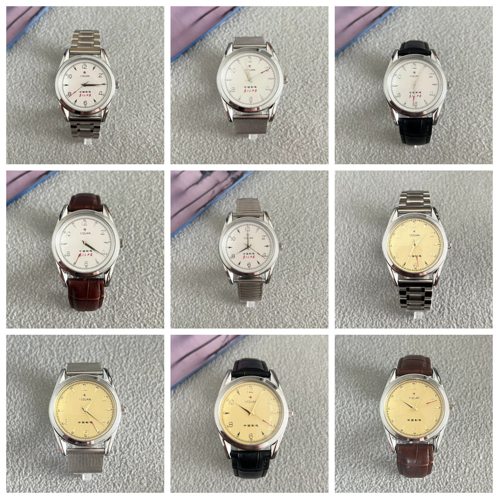 Vintage 7120 Manual Wind Men's Watch Serve the People Commemorative 90s NOS