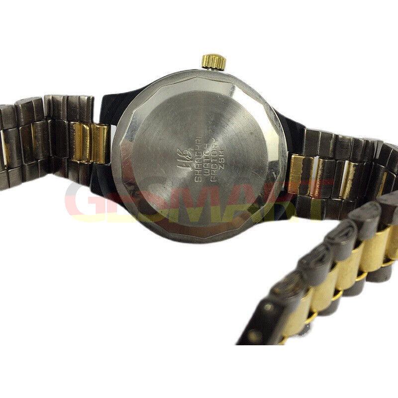 Shanghai Factory 37mm black manual mechanical watch with 19 jewels, shock-resistant for lasting performance.