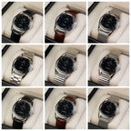 Vintage Men's Manual Wind Watch Solid Steel Bracelet 17 Jewels Shockproof