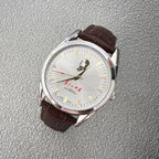 Vintage Diamond 7120 Manual Wind Mechanical Men's Watch Serve the People 90s